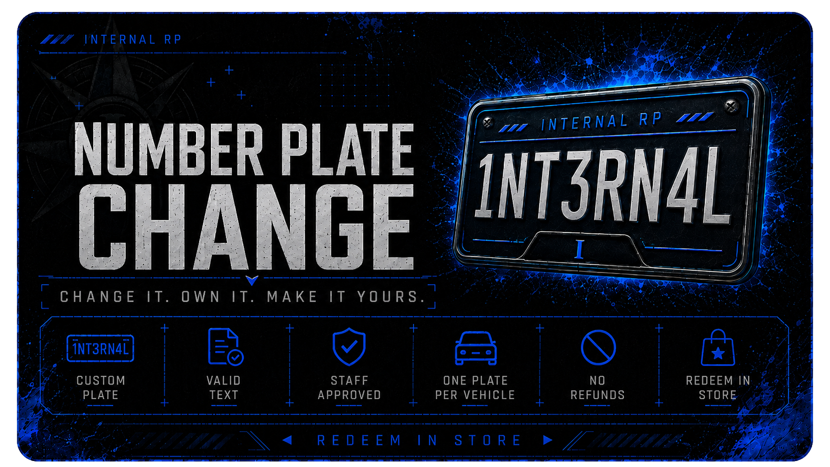 Number Plate Change